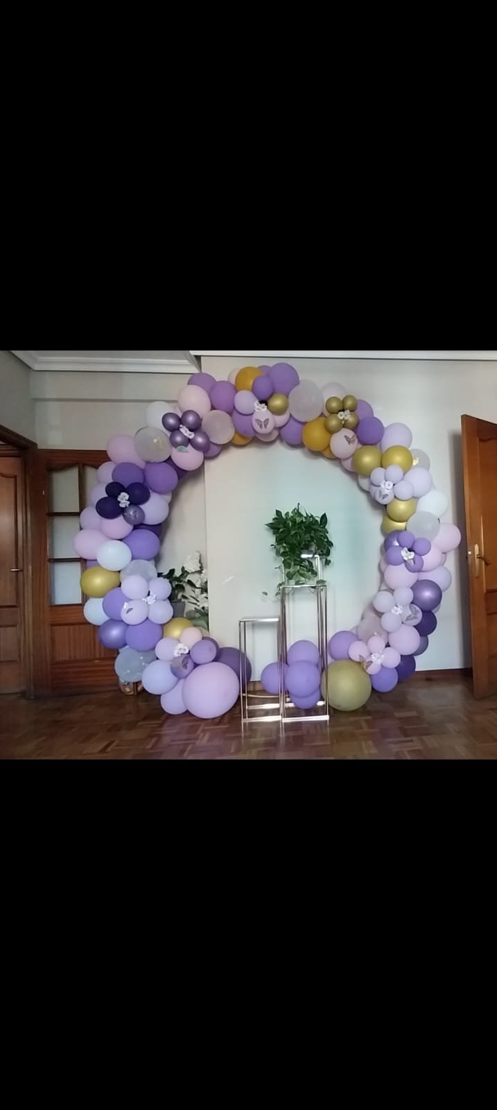 Decoración de mesa principal